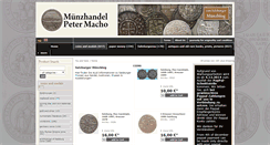 Desktop Screenshot of muenzversand.at